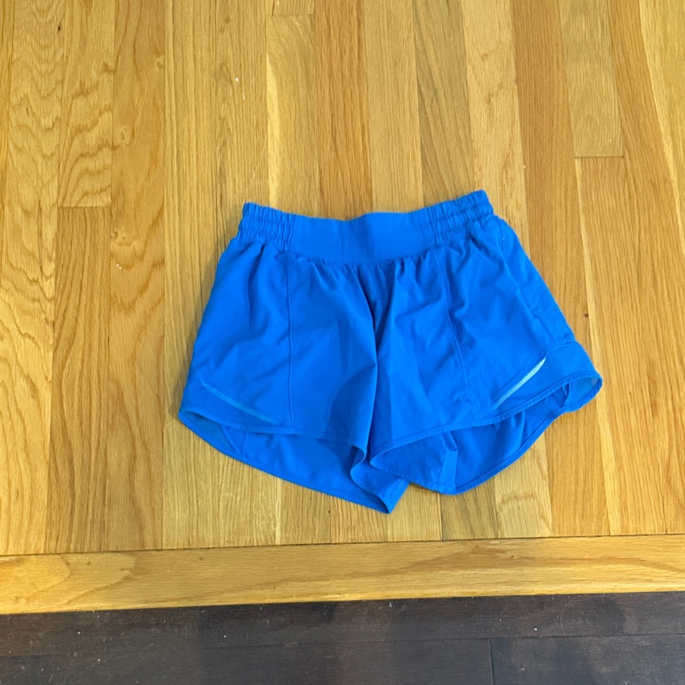 lululemon athletica Vibrant Blue Athletic Shorts